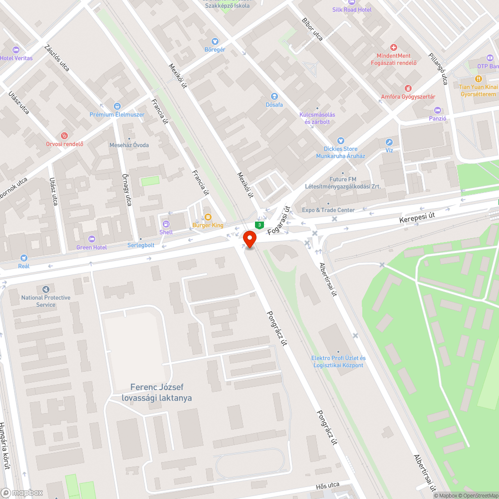 Rongálódott rozsdás koszos elektromos szekrény bejelentés helye