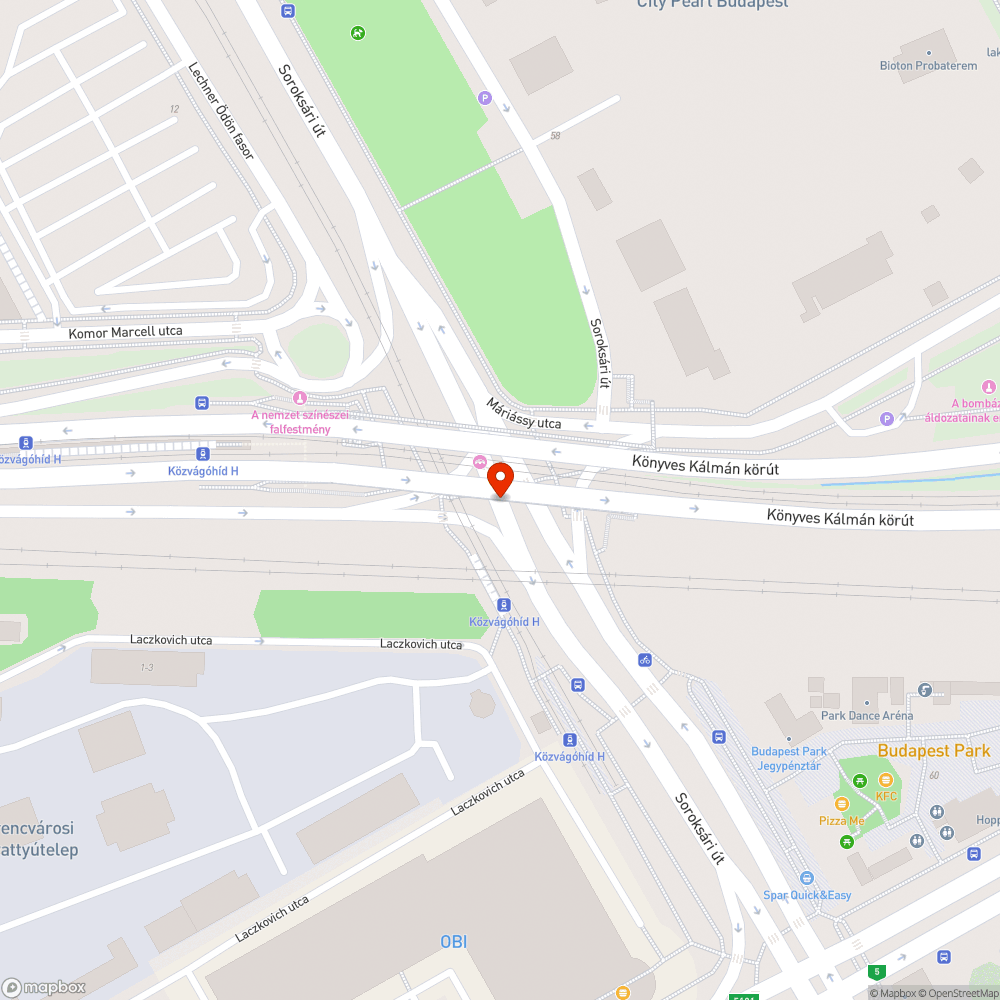 Vasúti híd szerkezetének hibája bejelentés helye