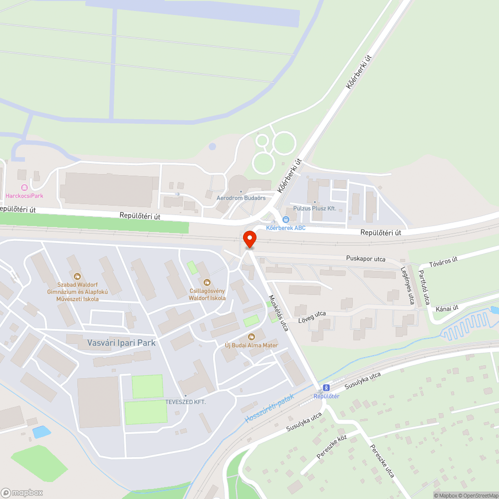 Több kátyú bejelentés helye