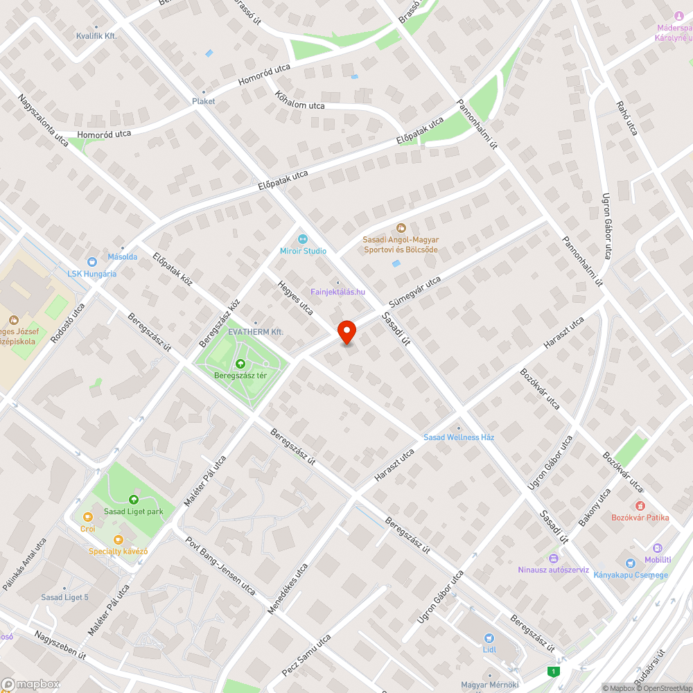 Sasad hibás ideiglenes táblák a lakó-pihenő övezetben bejelentés helye