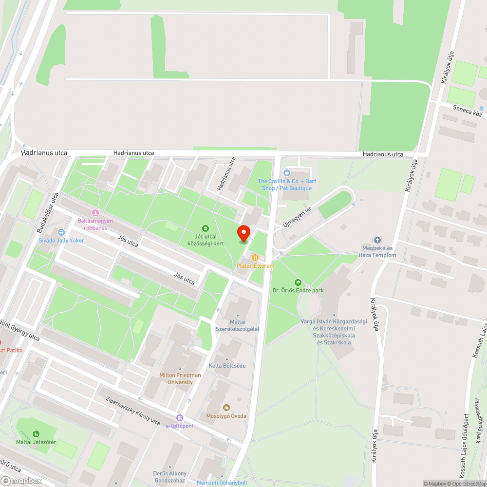 Választási matrica bejelentés helye