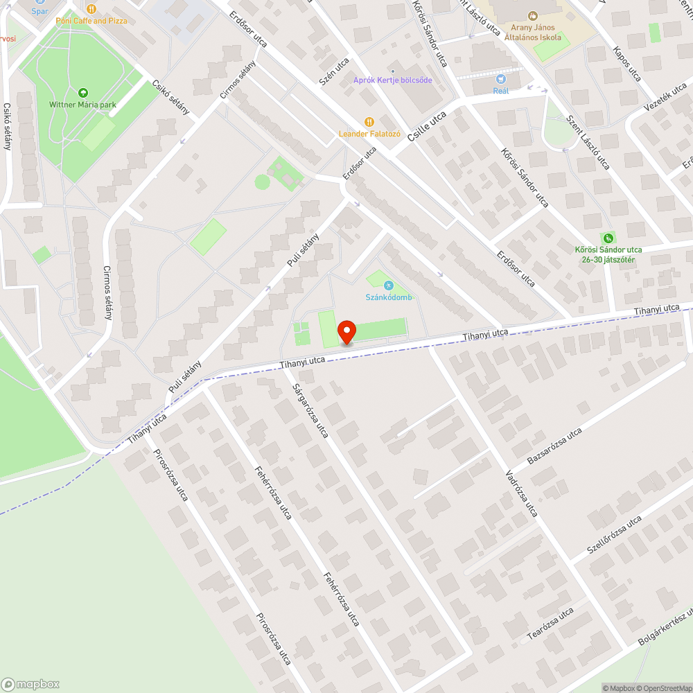 Lyuk víznyelő mellett bejelentés helye