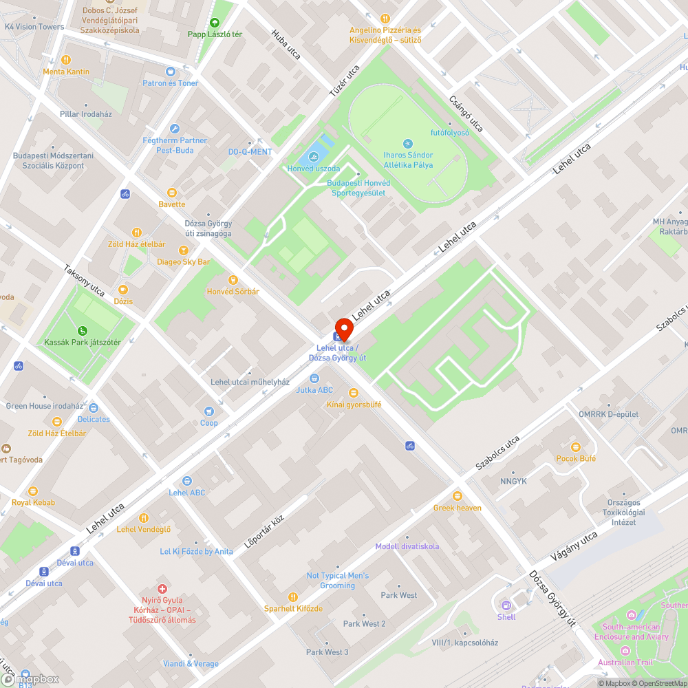 Kidőlt tábla bejelentés helye