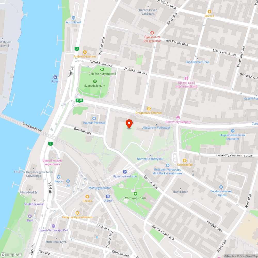 Elhagyott jármű bejelentés helye