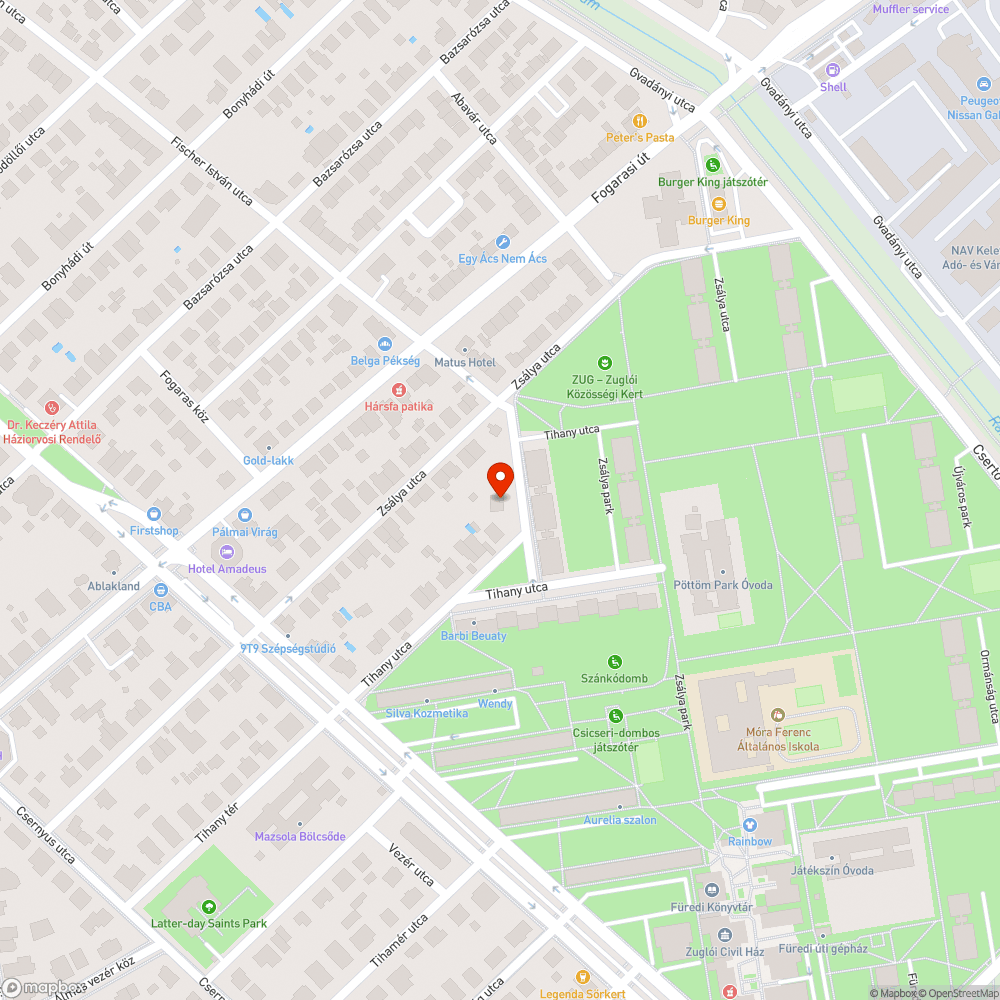 Tábla a fán bejelentés helye