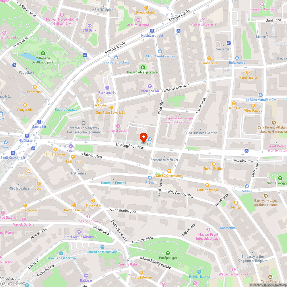 Hiányzó sávfölfestés bejelentés helye