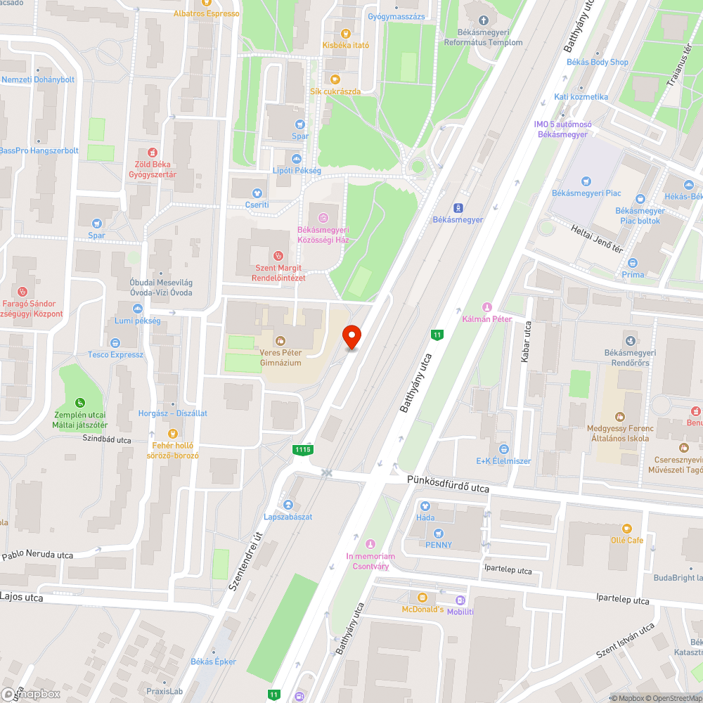 Rossz állapotú járda bejelentés helye