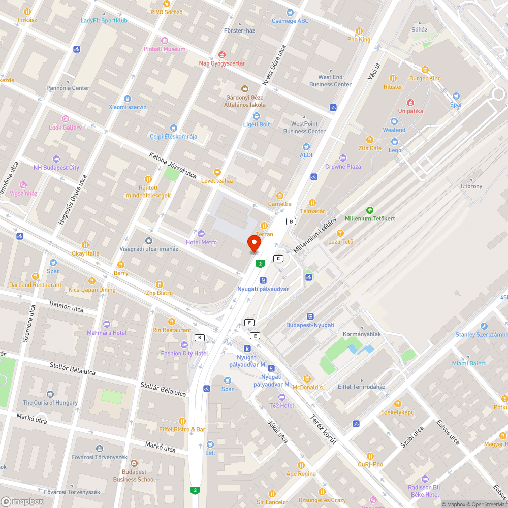 Átrozsdásodott oszlop bejelentés helye