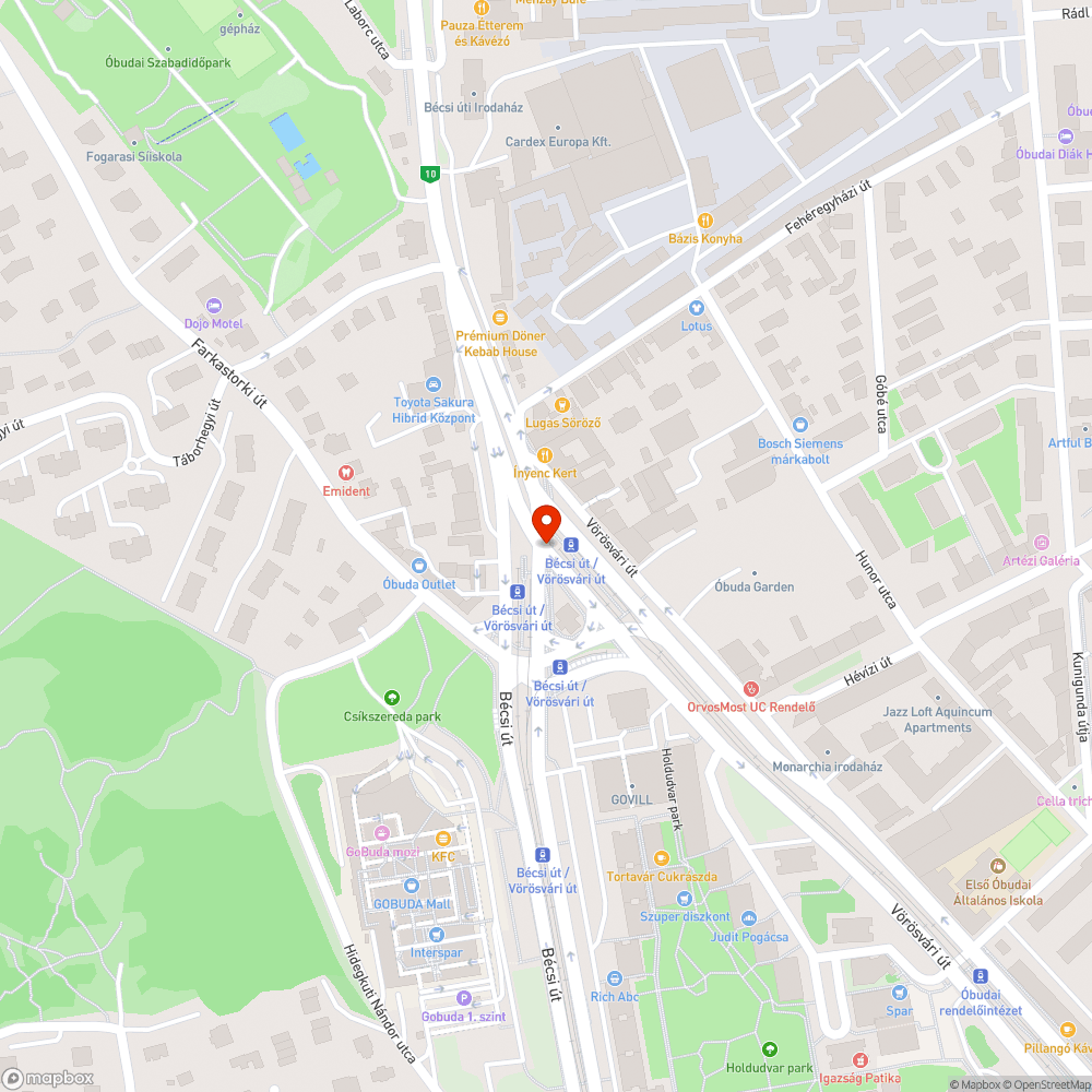 Kátyú fedlapnál bejelentés helye