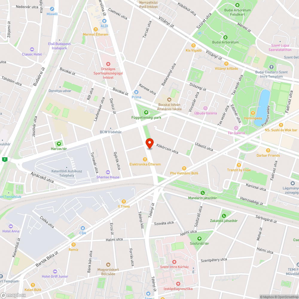 Megsüllyedt fedlap bejelentés helye