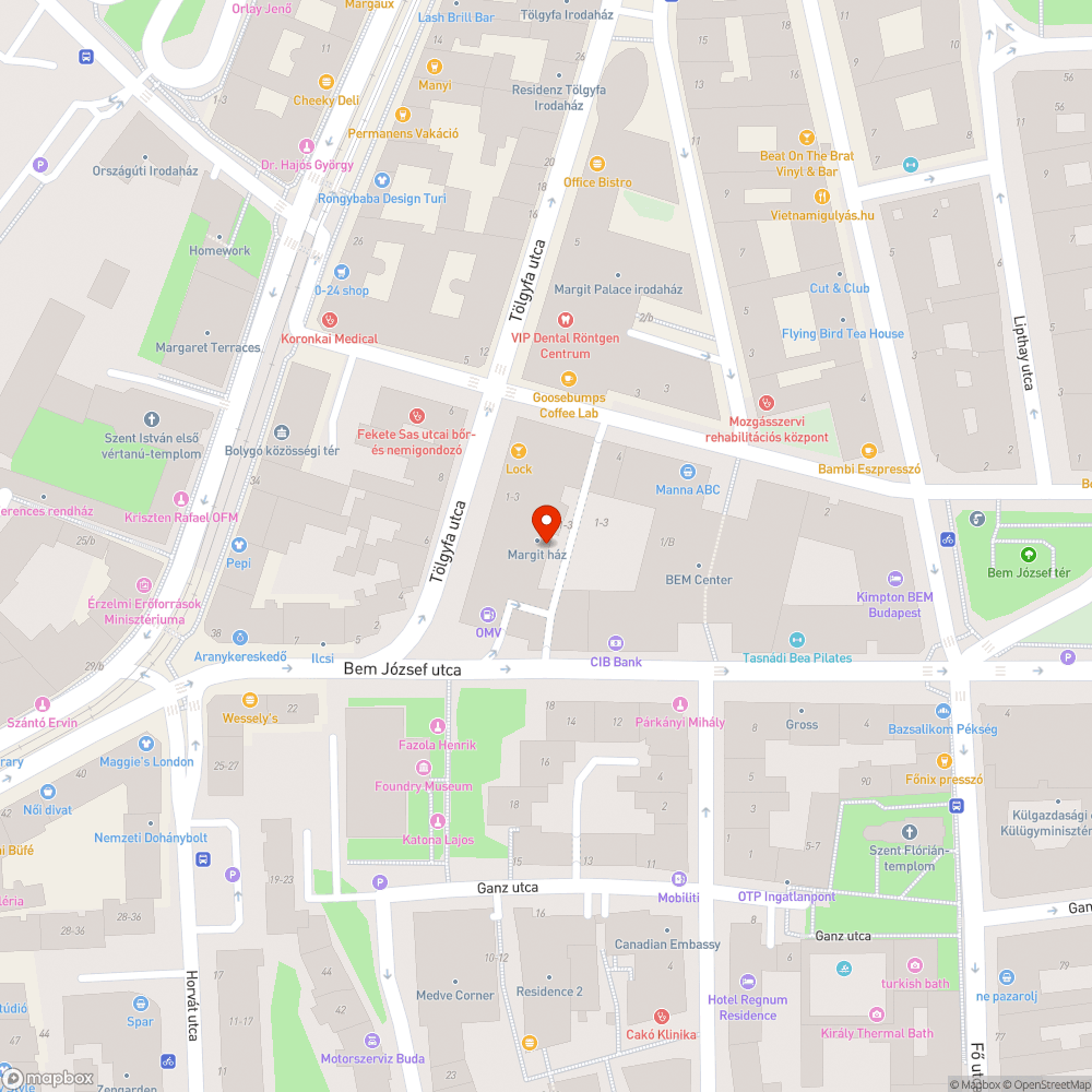 Brutálisan zajos diszkó a Tölgyfa utcán bejelentés helye