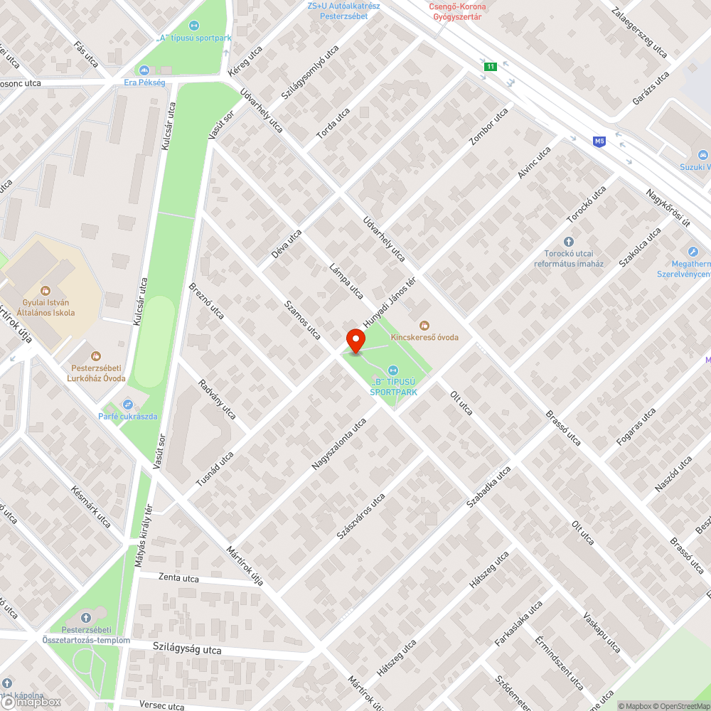 Ülőfelület nélküli padok bejelentés helye