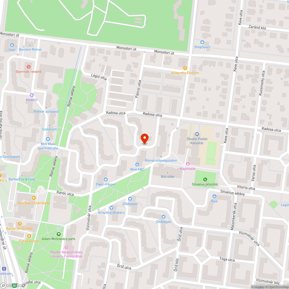 Szemét bejelentés helye