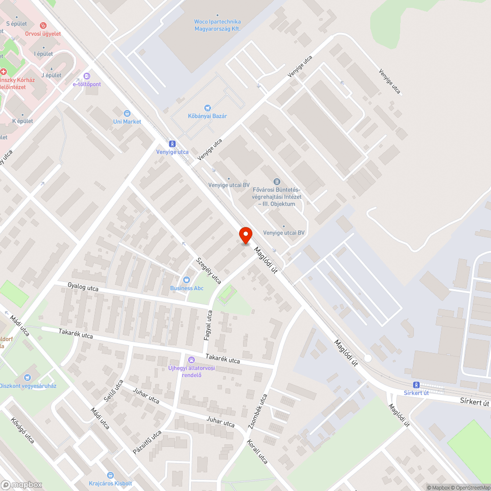 Egy kupac szemèt bejelentés helye