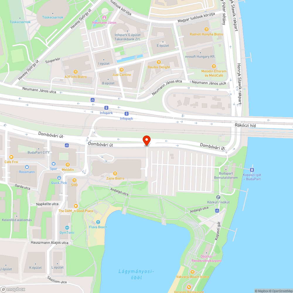 Veszélyes kátyú bejelentés helye