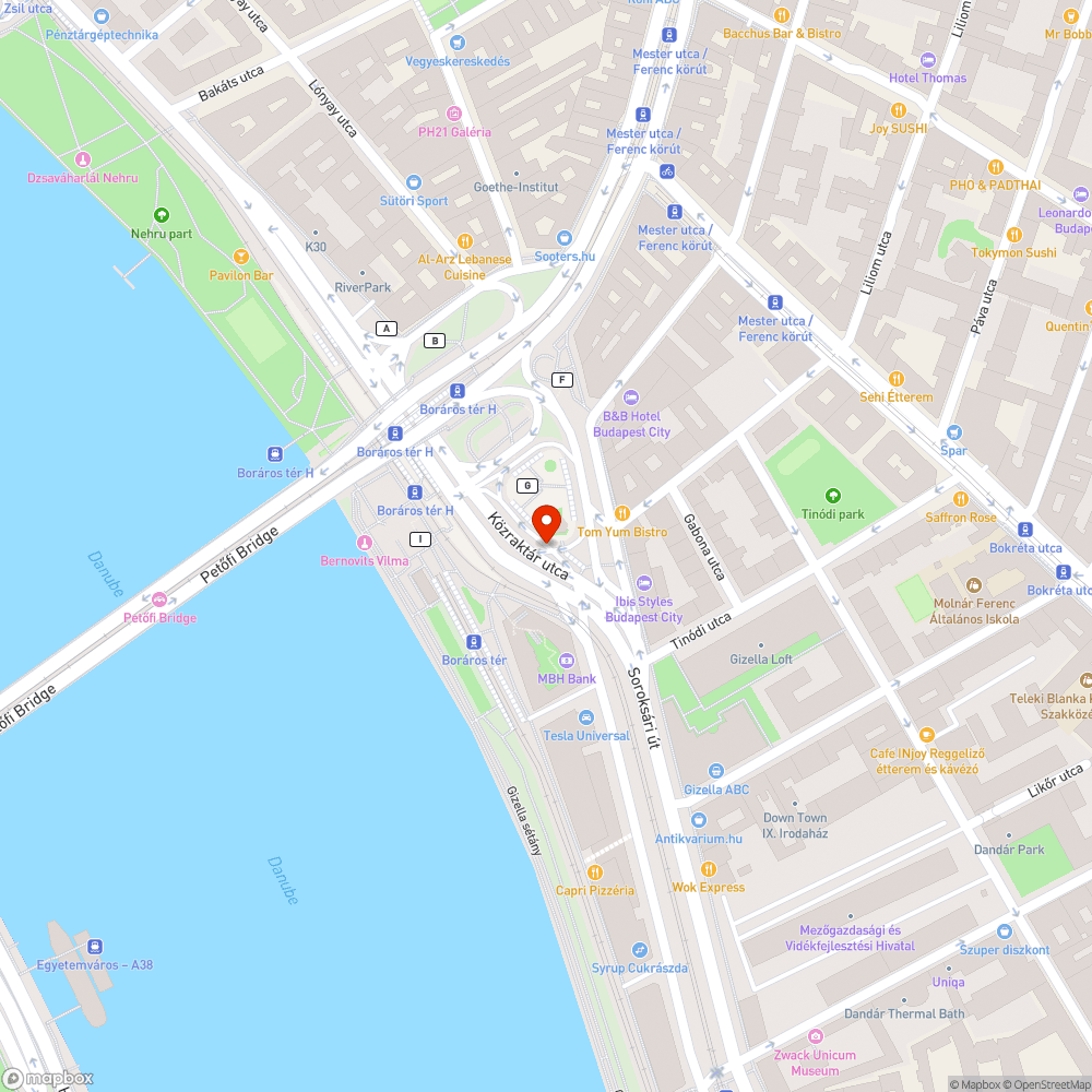 Eltűnt kikerülési irány tábla bejelentés helye