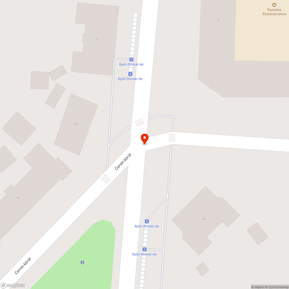 Gyalogátkelőhely hiánya bejelentés helye