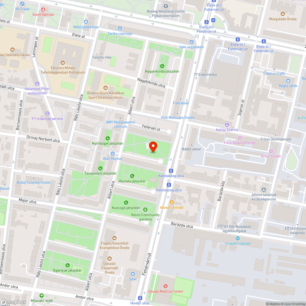 Elhagyott Mazda bejelentés helye