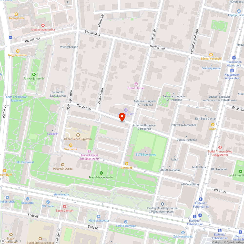 Elhagyott Opel bejelentés helye