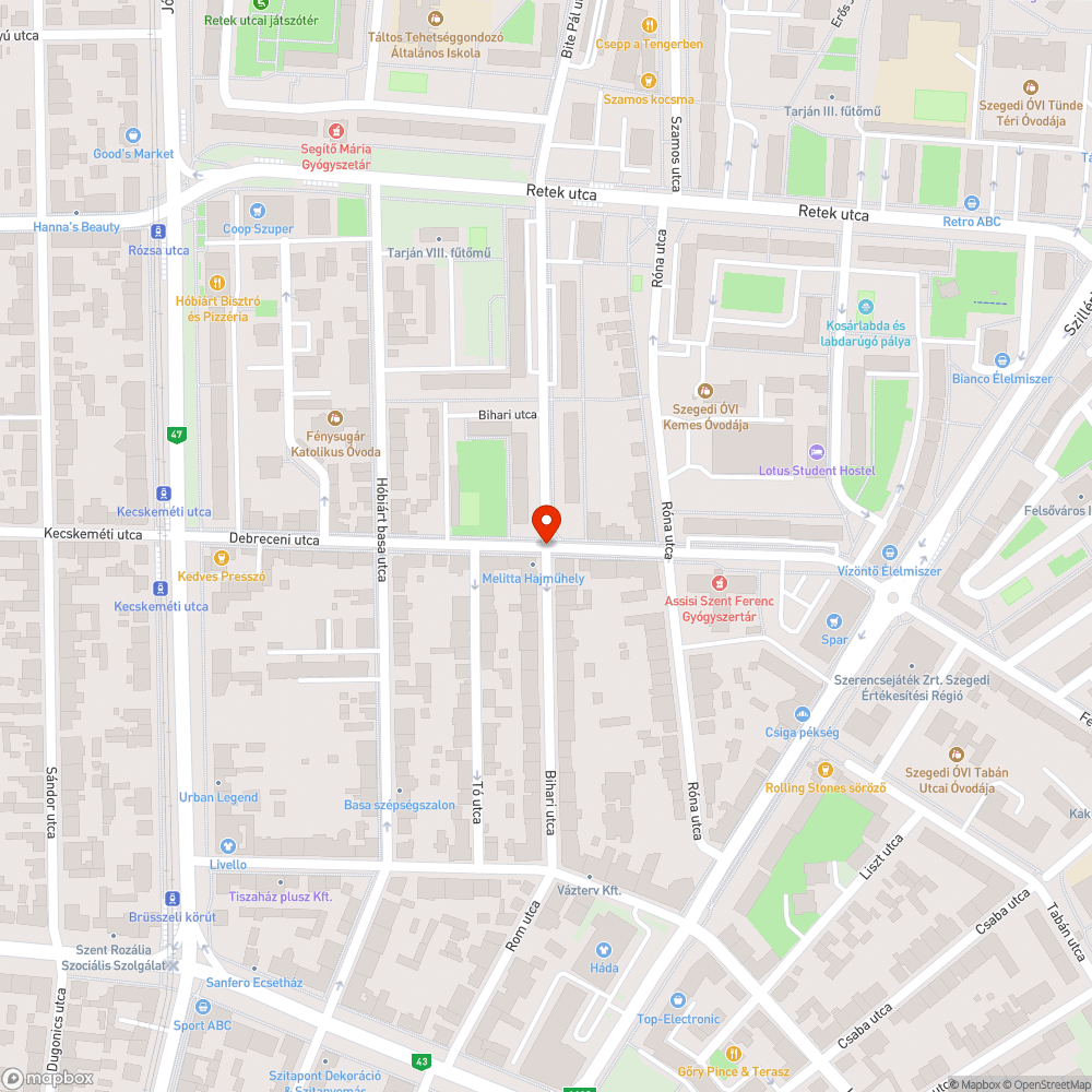 Két kátyú a kereszteződésben bejelentés helye