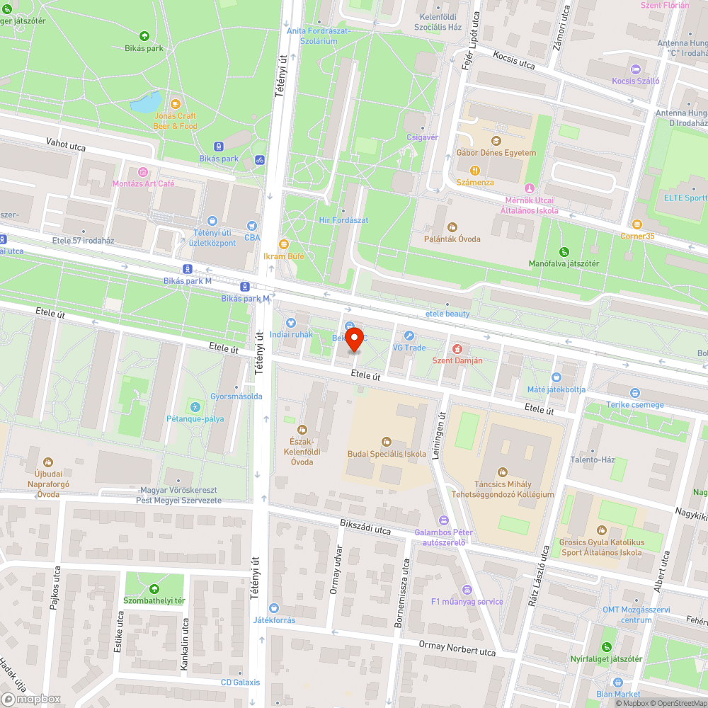 Elhagyott Seat bejelentés helye