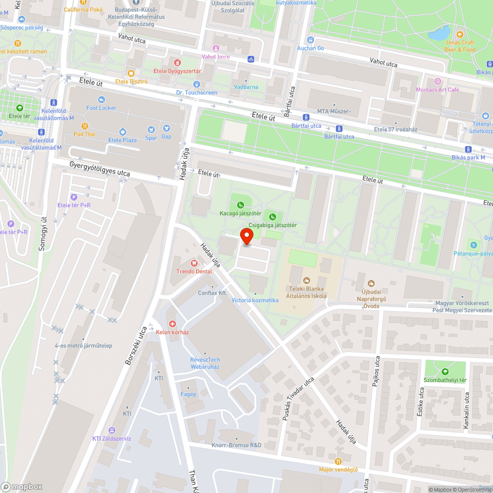 Elhagyott autók a Hadak útján bejelentés helye