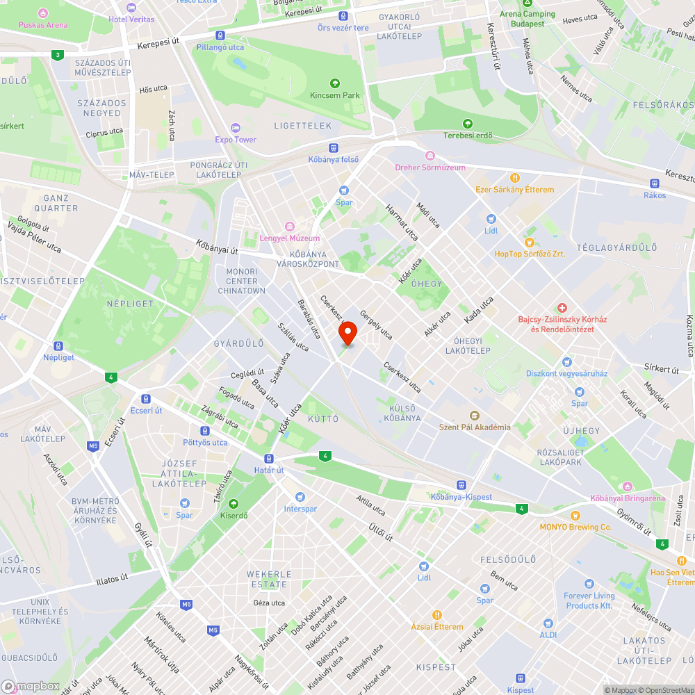 Utcai "szeméttelep" nem messze kőbánya központi részétől bejelentés helye