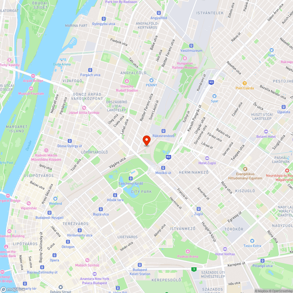 Állandó jellegű zöldterületen parkolás bejelentés helye