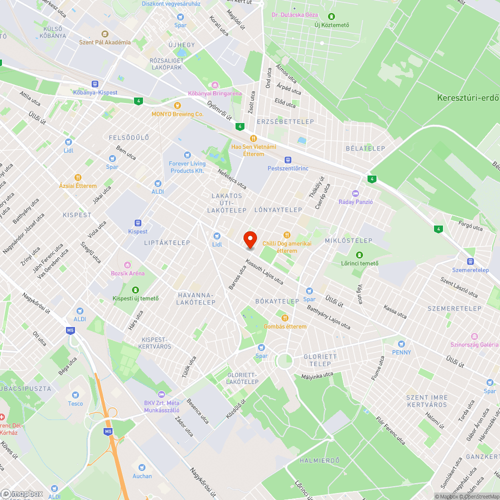 Felújítandó járdák listája bejelentés helye