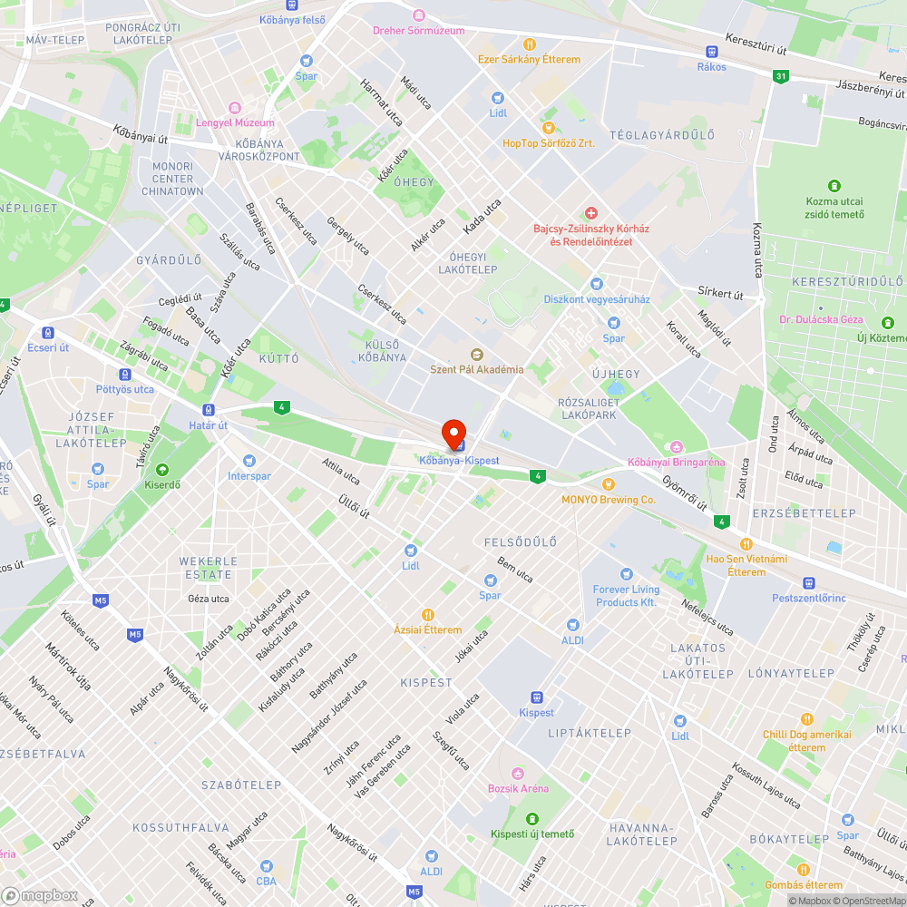 Balesetveszély bejelentés helye