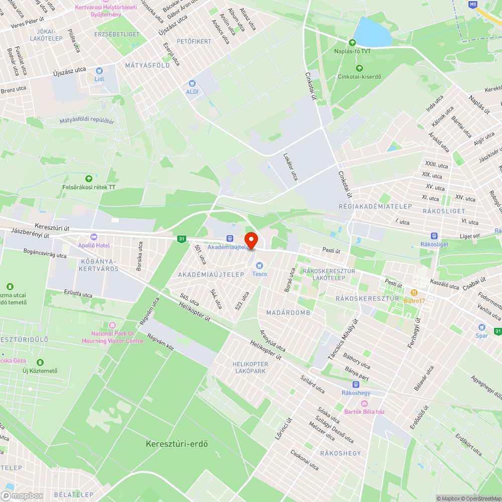 Szemét az árokban... bejelentés helye