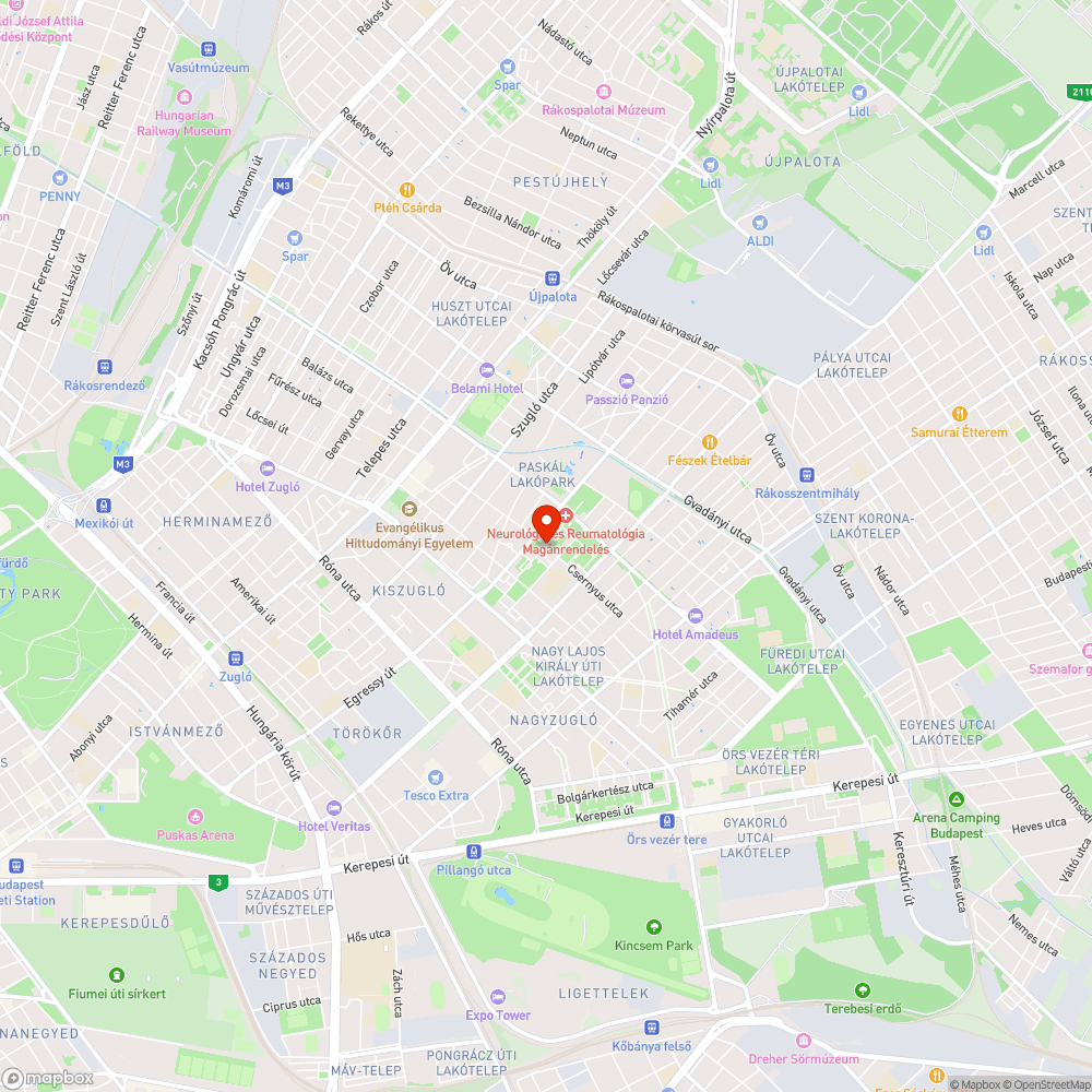 Zuglói kátyú Csernyus utca - Adria sétány 5/a sarok bejelentés helye