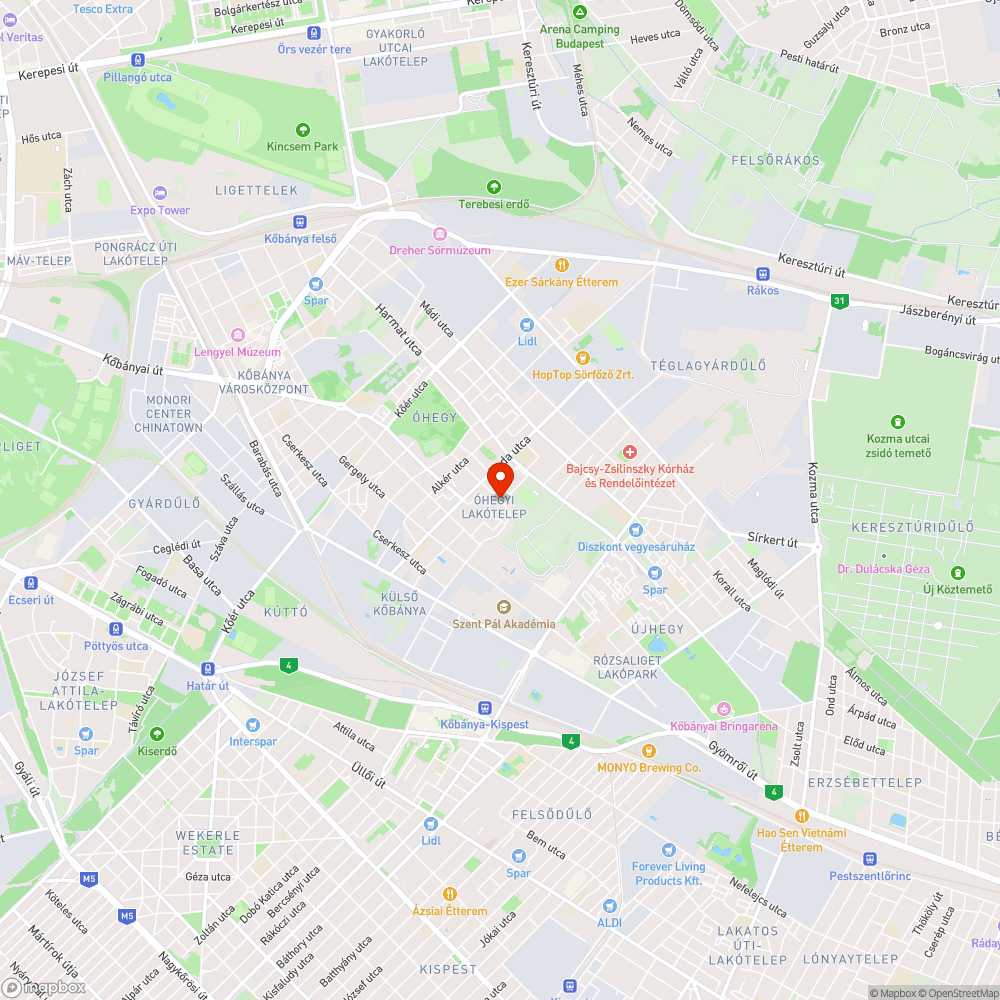 Festék bejelentés helye