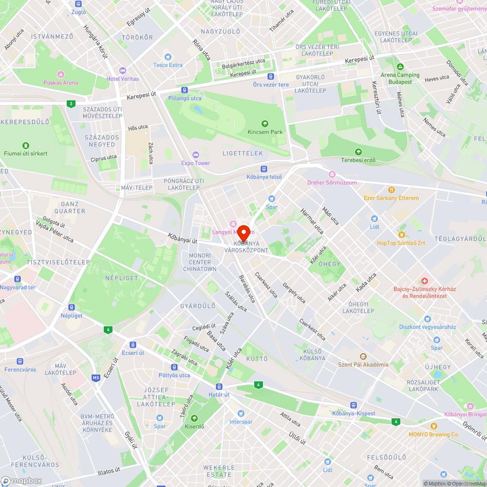 csonka padok (vagy sajátos parkolásgátló?) bejelentés helye