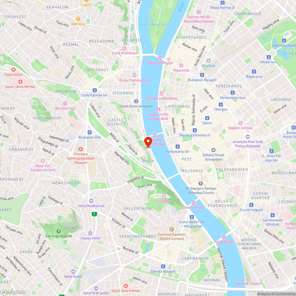 Belógó ágak a budai kerékpárút fölé bejelentés helye