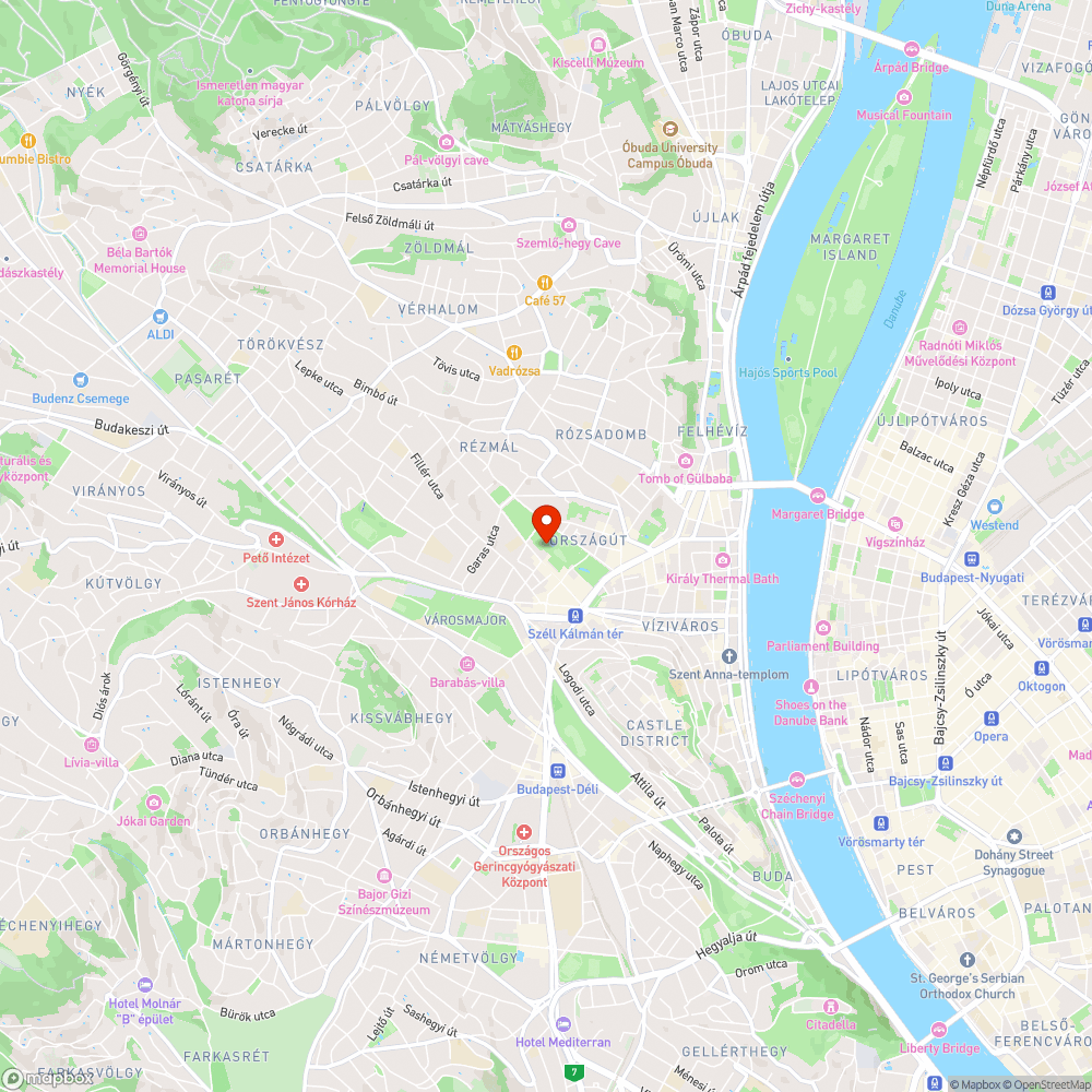 Magas frekvenciájú idegesítő zaj a Millenárisban bejelentés helye