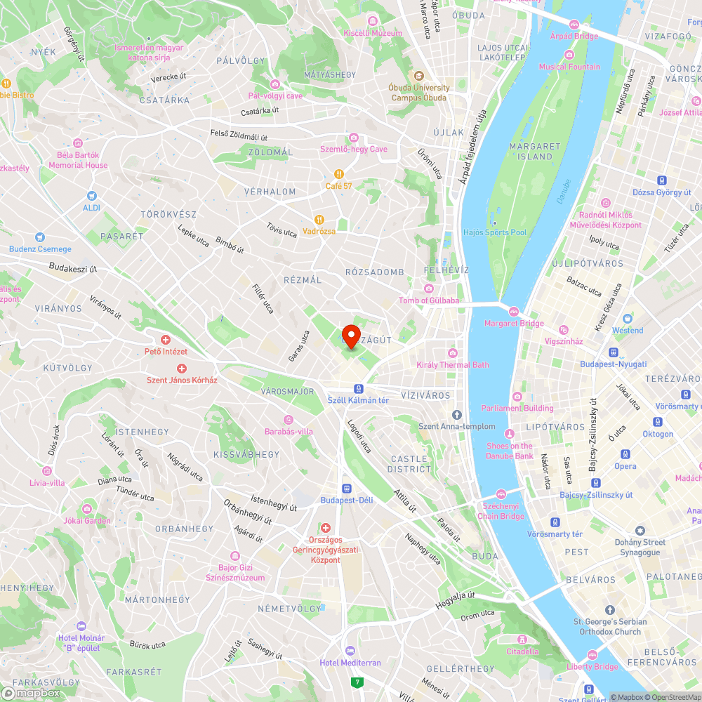 Millenaris park bejelentés helye