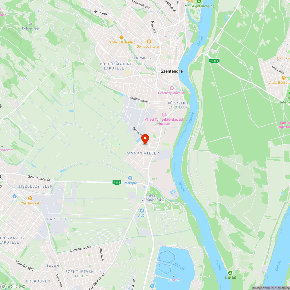 Kátyú a Gyöngyvirág u. 11. szám magasságában bejelentés helye