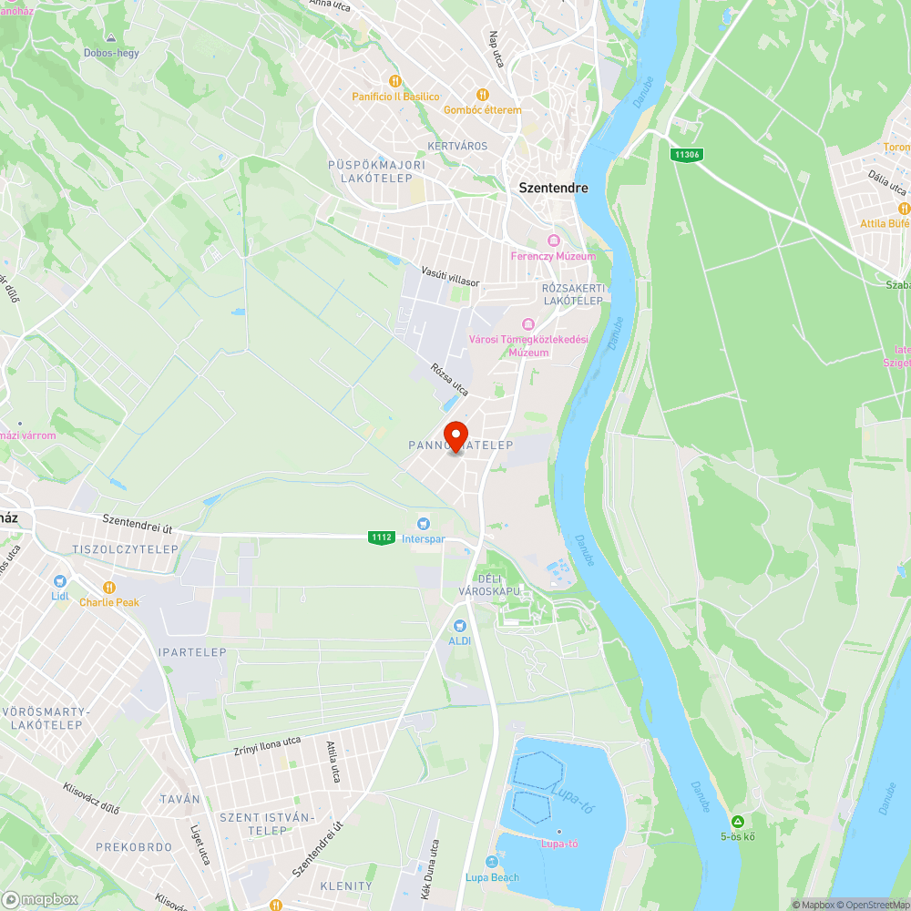 Stromfeld u. 6. előtti kátyúk bejelentés helye