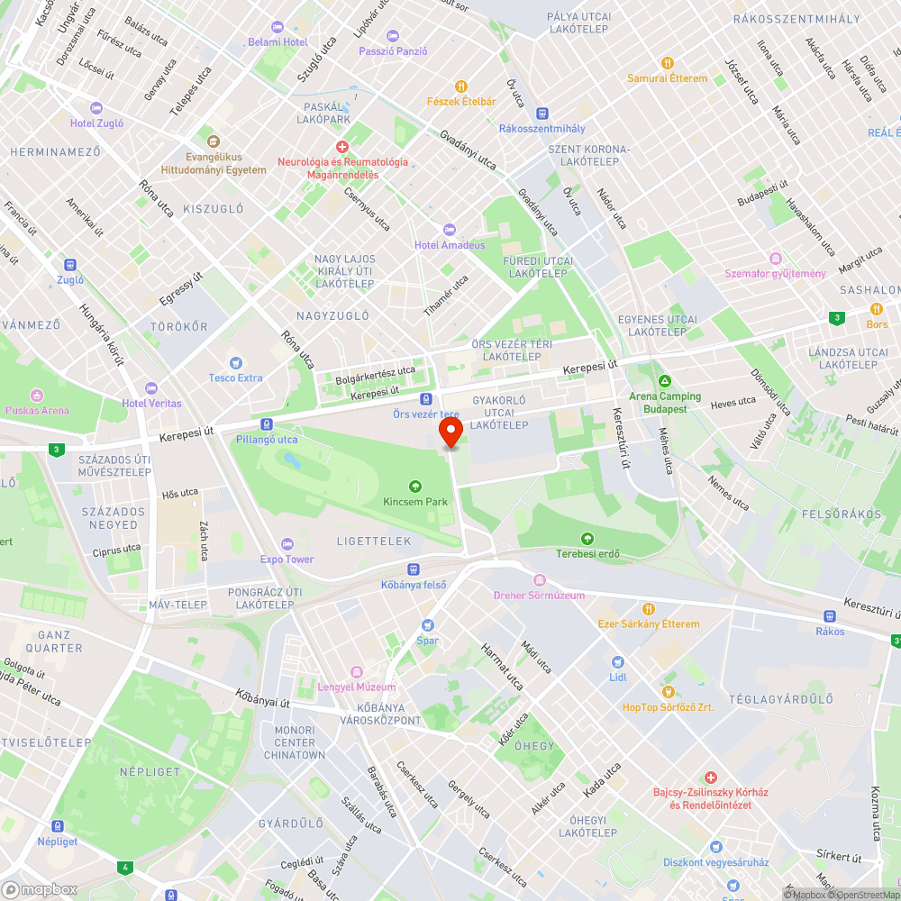 felgyűrődött úttest a buszmegálló előtt/alatt/után bejelentés helye