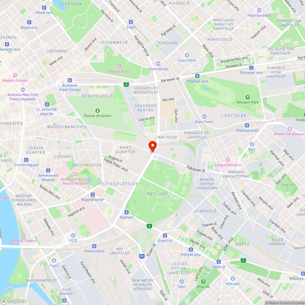 törött és ferde korlát bejelentés helye