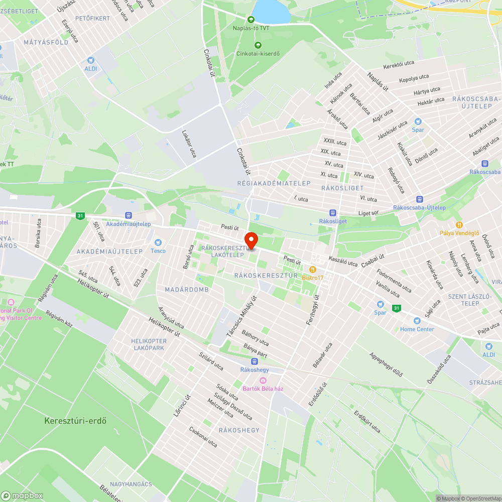 XVII.Kerület szemét bejelentés helye