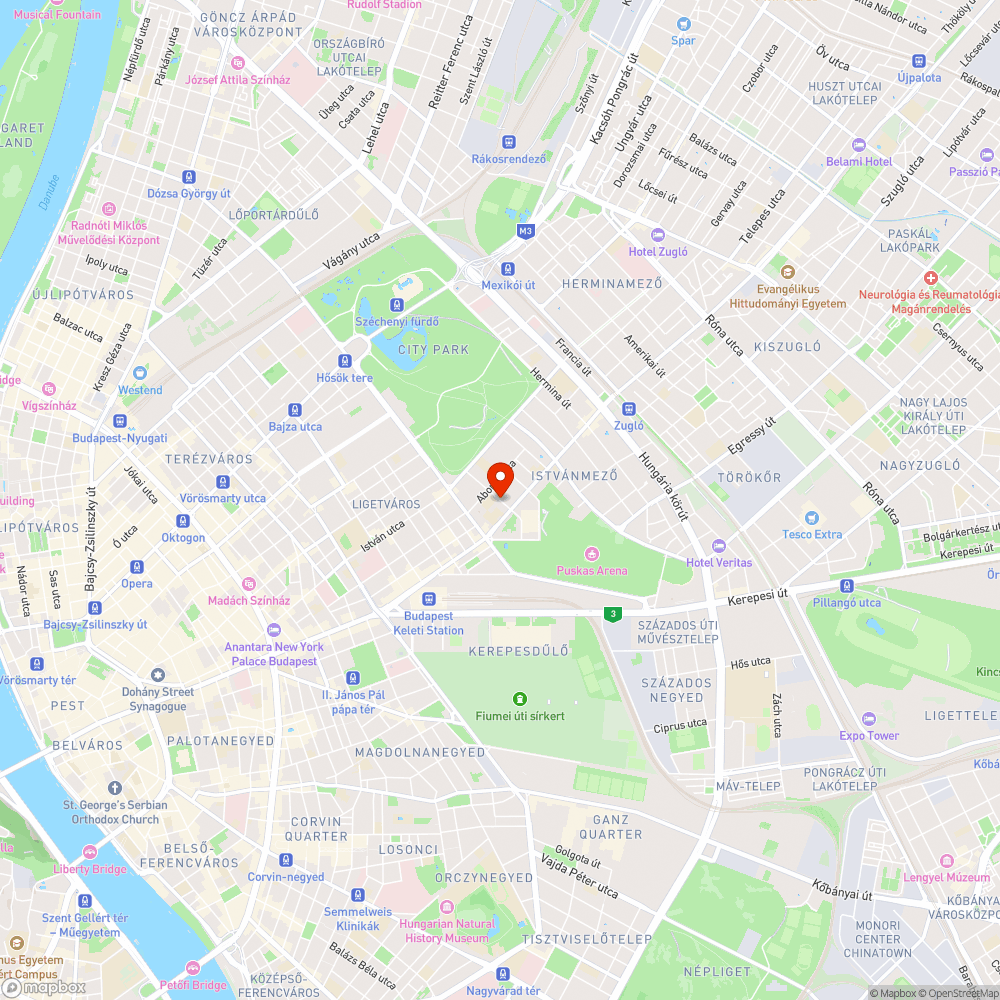 Kátyús fekvőrendőr bejelentés helye