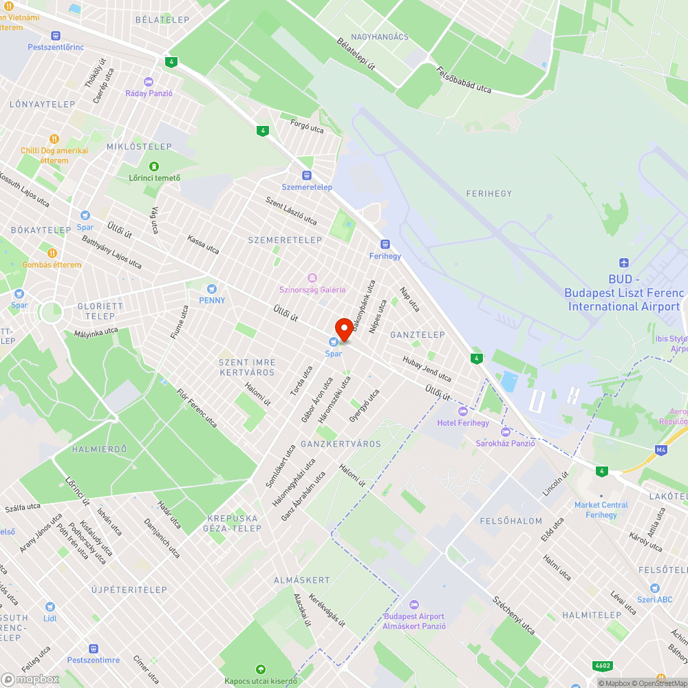 Vadhajtás bejelentés helye