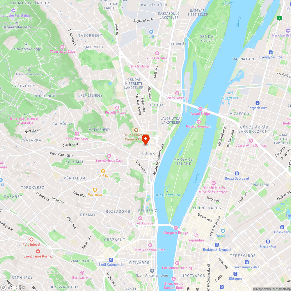 Közterületen gaz bejelentés helye