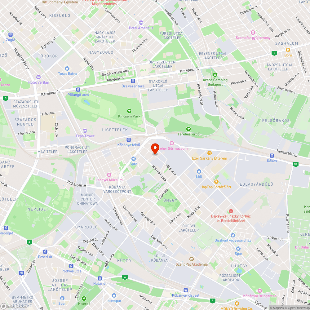 úton növő fa bejelentés helye