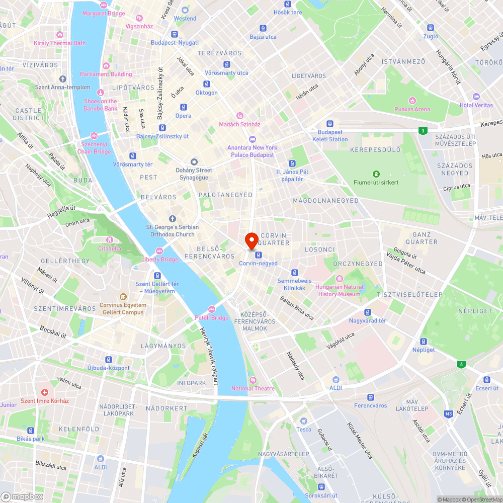 Eldugult csatorna bejelentés helye