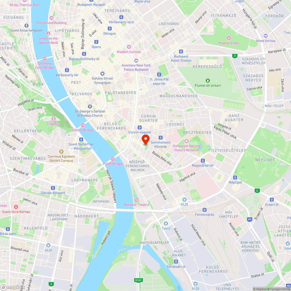 Ferde oszlop bejelentés helye