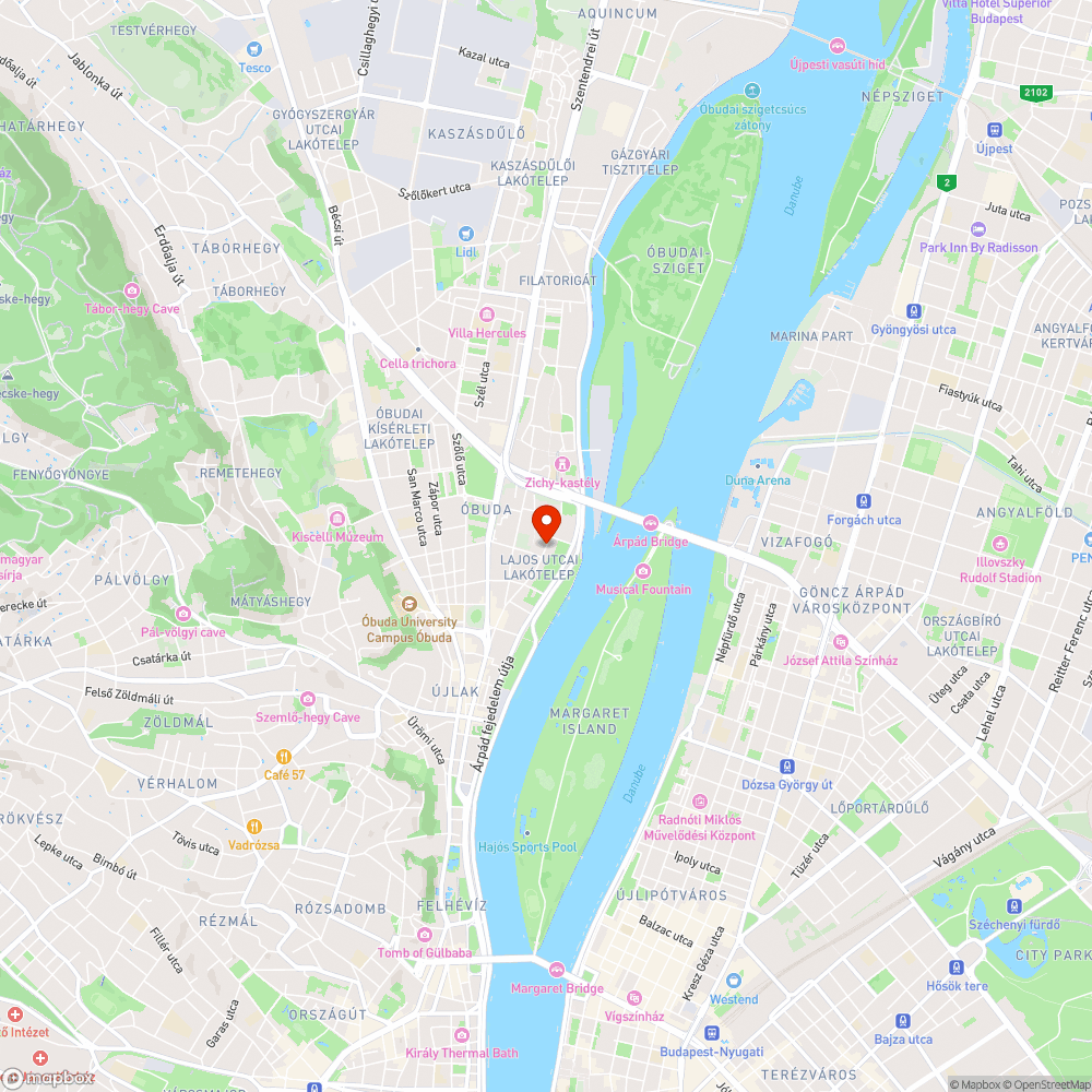 Kátyú Lajos-Jós utca sarok bejelentés helye