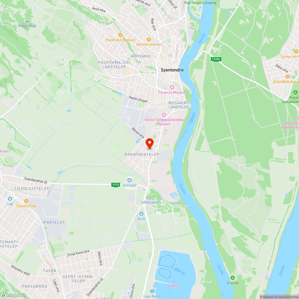 Széttöredezett árok fedő bejelentés helye